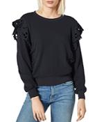 Joie Phyllida Ruffled-shoulder Sweatshirt