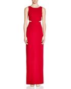 Nicole Miller Sleeveless Cutout Side Gown