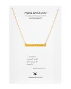 Dogeared Maya Angelou Legacy Collection I Sustain Myself Necklace, 16
