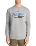 Jack + Jones Logo Graphic Crewneck Sweatshirt
