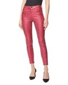 J Brand Alana Skinny Ankle Jeans In Opium Jagged Python