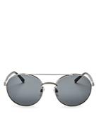 Valentino Round Sunglasses, 55mm