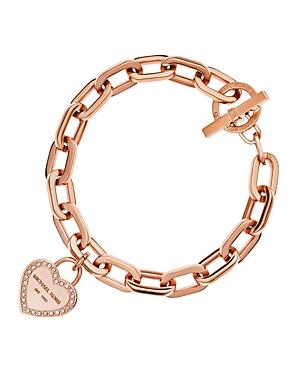 Michael Kors Heritage Heart Toggle Bracelet
