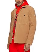 Boss X Russell Athletic Relaxed Fit Wool Overshirt