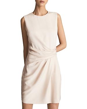 Reiss Essie Ruched Shift Mini Dress