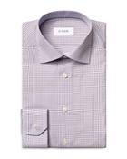 Eton Mini Paisley Print Contemporary Fit Button Down Shirt