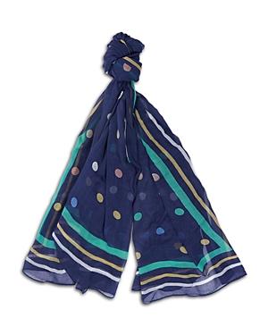 Barbour Polka Dot Wrap Scarf