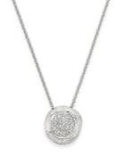 Marco Bicego 18k White Gold Jaipur Diamond Link Diamond Pendant Necklace, 16.5