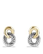 David Yurman Drop Earrings With 18k Gold