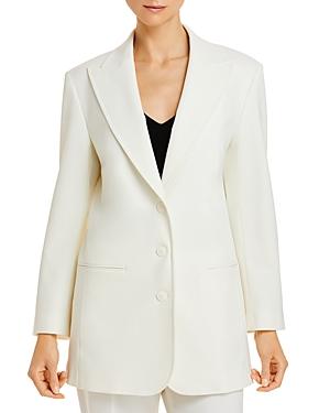 Alberta Ferretti Stretch Gabardine Blazer
