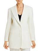 Alberta Ferretti Stretch Gabardine Blazer