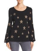 Chaser Metallic-star Pullover Sweater