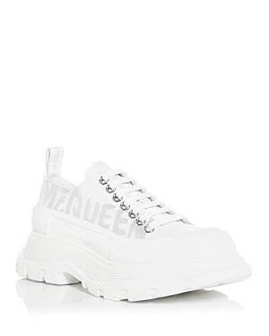 Alexander Mcqueen Women's Tread Slick Platform Low Top Sneakers