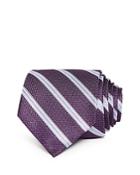 The Men's Store At Bloomingdale's Fulton Textured Stripe Silk Classic Tie - 100% Exclusive