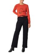 Hobbs London Karis Wide Leg Jeans In Indigo