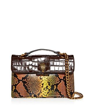 Kurt Geiger London Kensington Embossed Leather Shoulder Bag