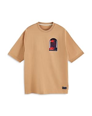 Scotch & Soda Logo Graphic Organic Cotton Crewneck Tee