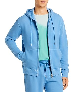 Atm Anthony Thomas Melillo French Terry Chroma Wash Zip Up Hoodie