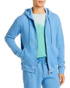 Atm Anthony Thomas Melillo French Terry Chroma Wash Zip Up Hoodie