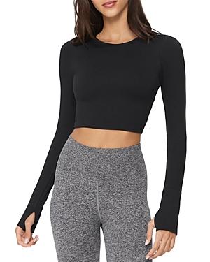 Spiritual Gangster Serene Twist Back Cropped Tee