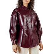 Ted Baker Made In Britain Leather Shacket