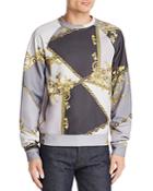 Versace Collection Barocco Color-block Sweatshirt