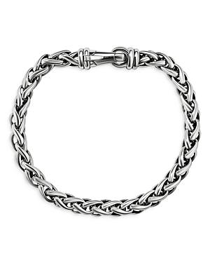 David Yurman Men's Sterling Silver Wheat Chain Link Bracelet