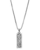 John Hardy Sterling Silver Classic Chain Pendant Necklace With Silver Calcite, 26