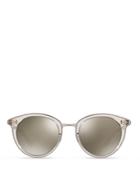 Oliver Peoples Spelman Mirrored Round Sunglasses, 50mm
