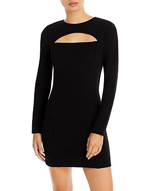 Aqua Cut Out Long Sleeve Mini Dress - 100% Exclusive