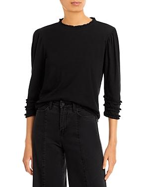 Goldie Ruffle Trim Tee