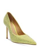 Schutz Women's Lou Crystal Pointed Toe Embellished Pumps