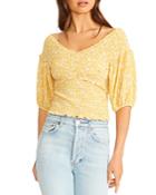Bb Dakota X Steve Madden Smocked Top
