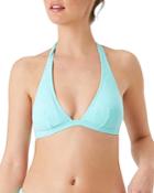 Vilebrequin Jacquard Plumes Triangle Bikini Top