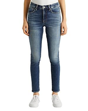 Lauren Ralph Lauren High Rise Ankle Skinny Jeans