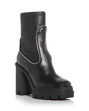 Giuseppe Zanotti Women's Cubalibre Platform High Block Heel Booties