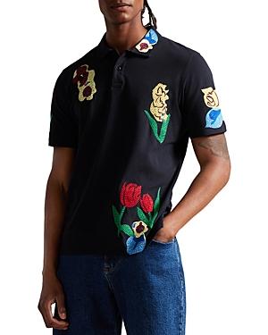 Ted Baker Keppel Regular Fit Embroidered Polo