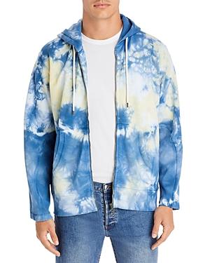 Nicholas Daley Gaurab Thakali Garment Dyed Loose Fit Zip Front Hoodie