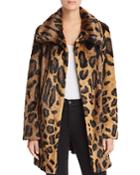 Unreal Fur Leopard Print Furever Faux Fur Coat