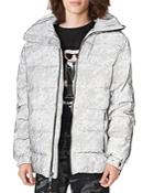 Karl Lagerfeld Paris Reflective Puffer Jacket