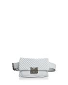 Aqua Skinny V Quilt Belt Bag - 100% Exclusive