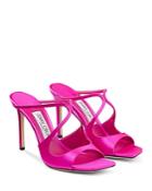Jimmy Choo Women's Anise Satin Mule Sandals