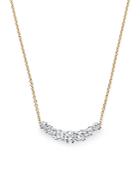 Diamond Graduated Pendant Necklace In 14k Yellow Gold, .50 Ct. T.w. - 100% Exclusive