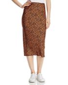 The East Order Sahara Leopard-print Midi Skirt