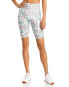 Alice And Olivia Aaron Floral Biker Shorts