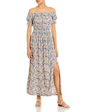 Aqua Fresco Off The Shoulder Maxi Dress - 100% Exclusive