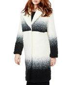 Maje Grease Ombre Textured Coat