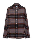 Ps Paul Smith Plaid Regular Fit Shirt Jacket