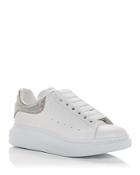 Alexander Mcqueen Men's Oversized Iridescent Heel Sneakers