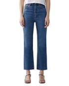Agolde Pinch-waist Ankle Jeans In Subdued